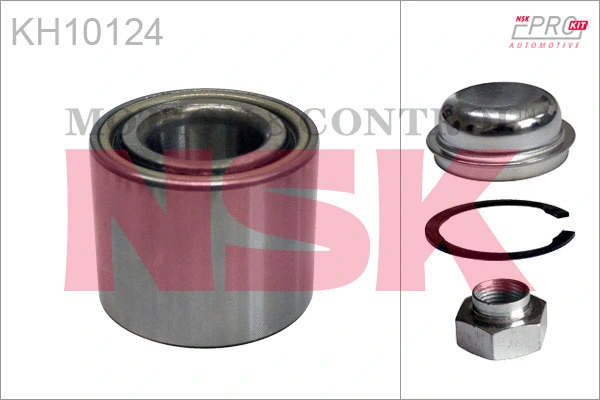 Kit de roulements de roue NSK KH10124