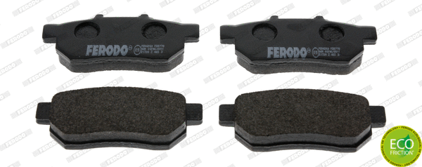 Kit de plaquettes de frein, frein à disque FERODO FDB778