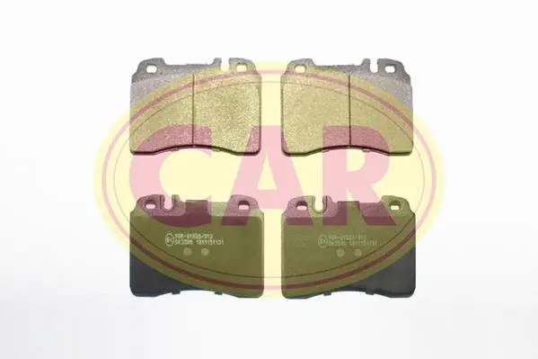 Kit de plaquettes de frein, frein à disque CAR PNT1311