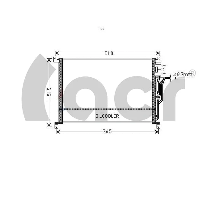 Condenseur, climatisation ACR 300637