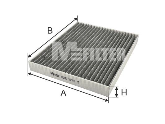 Filtre, air de l'habitacle MFILTER K 9216C