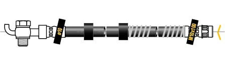 Flexible de frein MGA F7123
