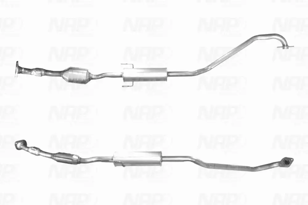 Catalyseur NAP carPARTS GmbH CAD10599