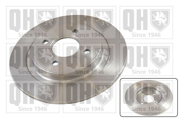 Disque de frein QUINTON HAZELL BDC5317