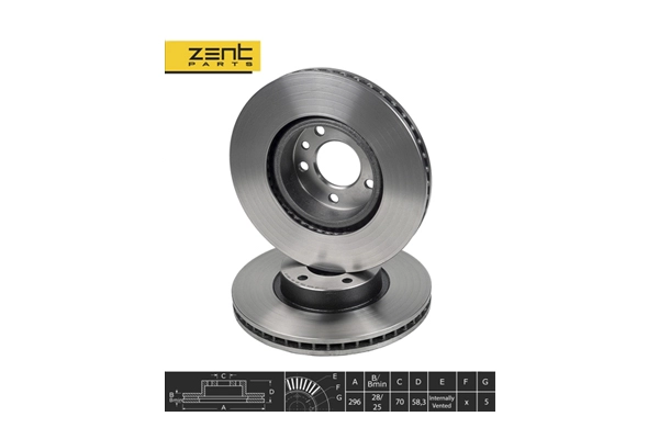 Disque de frein ZentParts Z06146