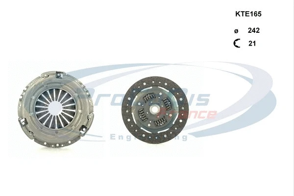 Kit d'embrayage PROCODIS FRANCE KTE165