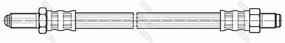 Flexible de frein GIRLING 9003183
