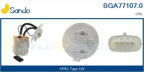 unité d'alimentation de carburant SANDO SGA77107.0