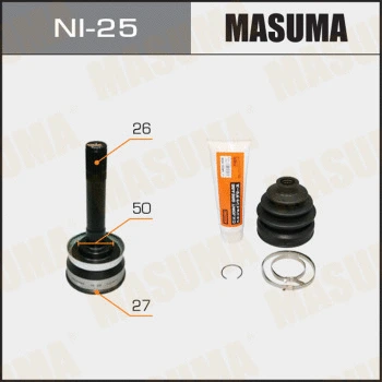 Jeu de joints, arbre de transmission MASUMA NI-25