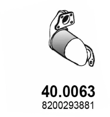 Catalyseur ASSO 40.0063