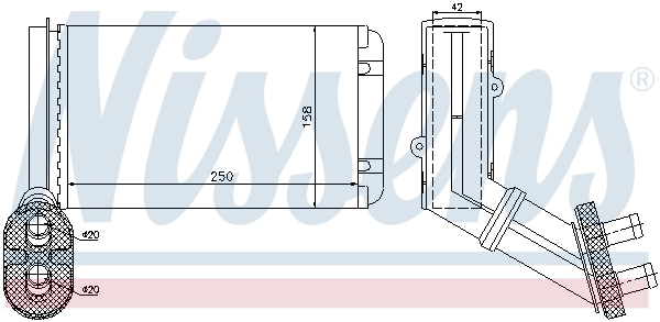 Système de chauffage NISSENS 73972