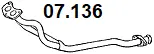 Tuyau d'échappement NOVAK 07.136