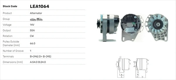 Alternateur LUSA LEA1064