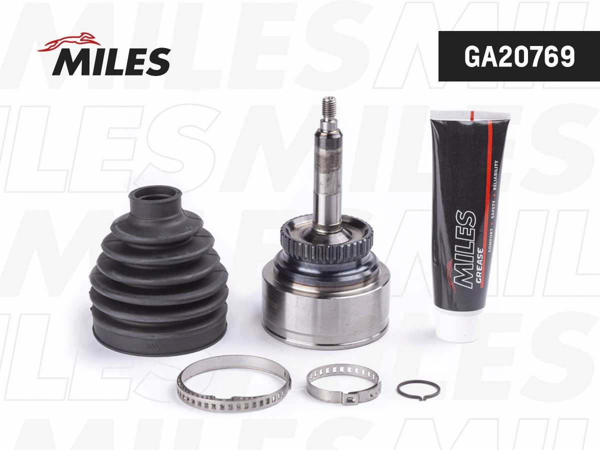 Jeu de joints, arbre de transmission MILES GA20769