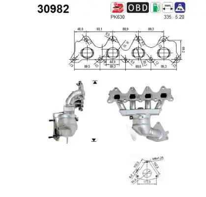 Catalyseur AS 30982