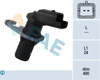 Capteur d'angle, vilebrequin FAE 79114