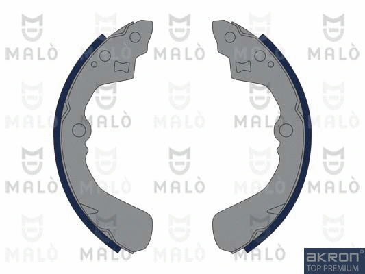 Jeu de mâchoires de frein AKRON-MALÒ 1390318