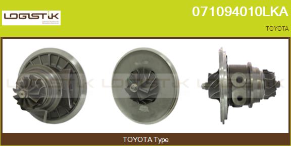 Groupe carter, turbocompresseur LGK 071094010LKA