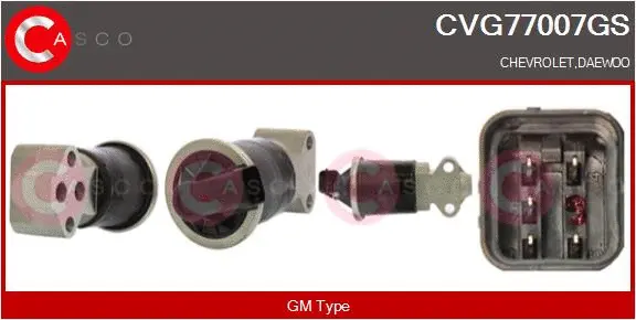 Vanne EGR CASCO CVG77007GS