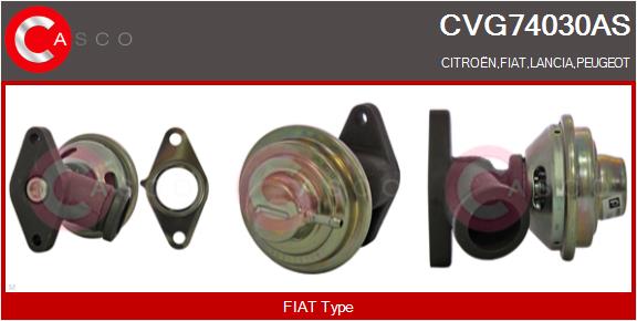 Vanne EGR CASCO CVG74030AS