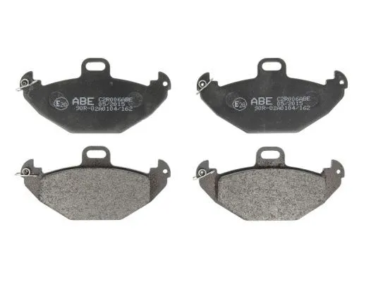 Kit de plaquettes de frein, frein à disque ABE C2R006ABE