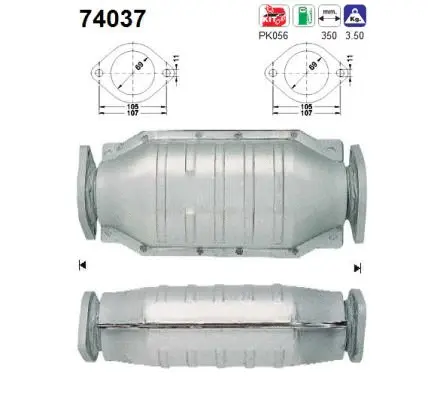 Catalyseur AS 74037