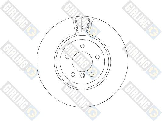 Disque de frein GIRLING 6066245