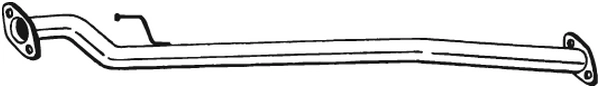 Tuyau d'échappement KLOKKERHOLM 810-489