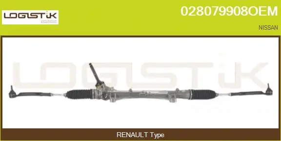 Crémaillère de direction LGK 028079908OEM