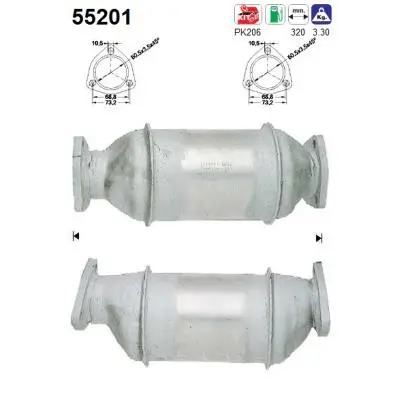 Catalyseur AS 55201