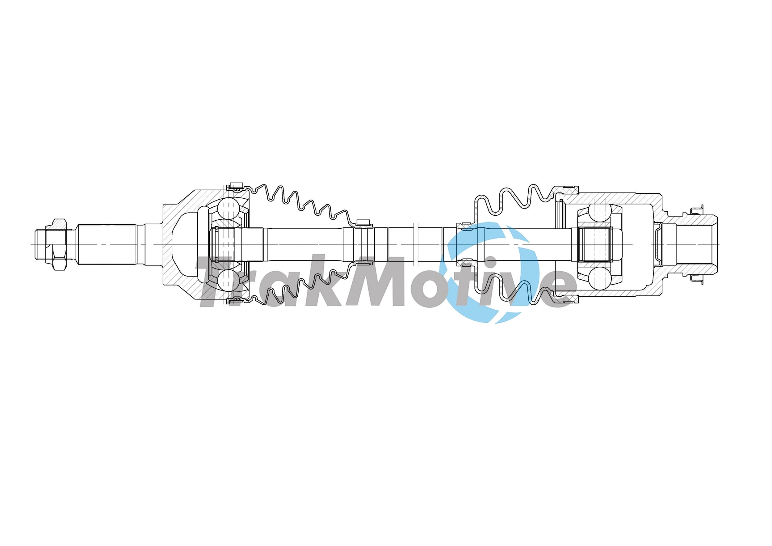 Arbre de transmission TrakMotive 30-2060