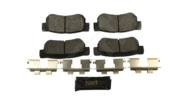 Kit de plaquettes de frein, frein à disque HART 252 300