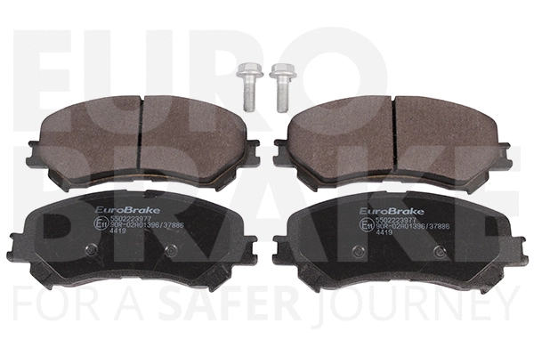 Kit de plaquettes de frein, frein à disque EUROBRAKE 5502223977