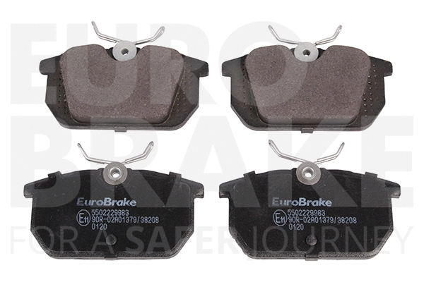 Kit de plaquettes de frein, frein à disque EUROBRAKE 5502229983
