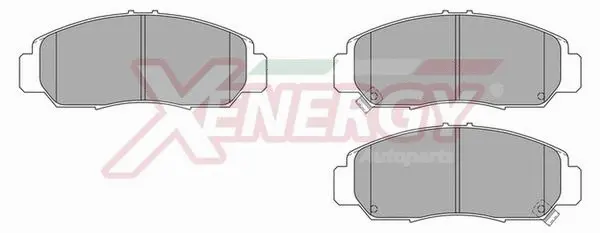 Kit de plaquettes de frein, frein à disque AP XENERGY X40868
