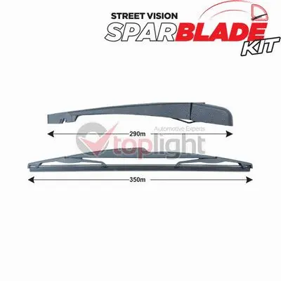 Kit de bras d'essuie-glace, nettoyage des vitres AE TOPLIGHT TRA-F2S4