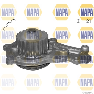 Pompe à eau, refroidissement du moteur NAPA NWP1138