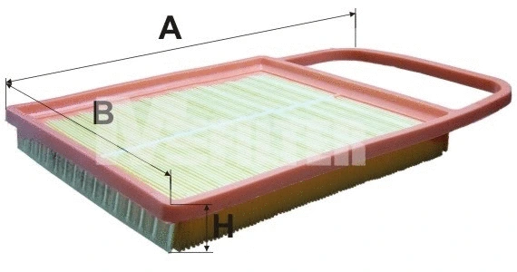 Filtre à air MFILTER K 464