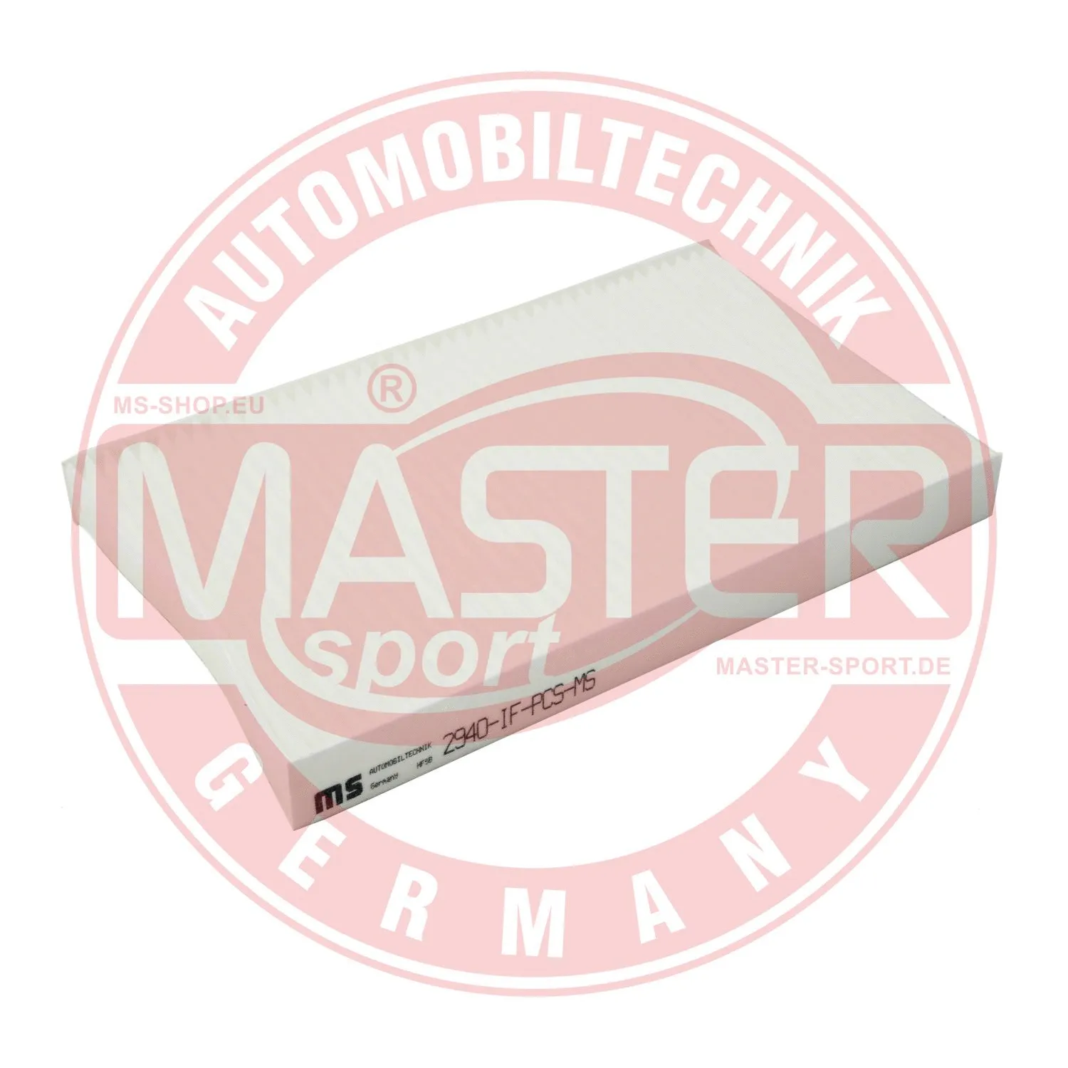 Filtre, air de l'habitacle MASTER-SPORT GERMANY 2940-IF-PCS-MS