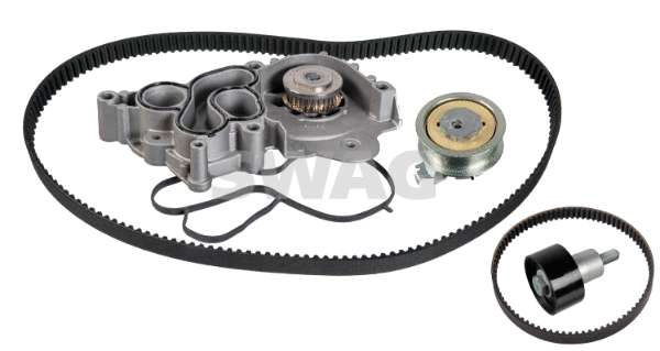 Pompe à eau + kit de courroie crantée SWAG 33 10 1752