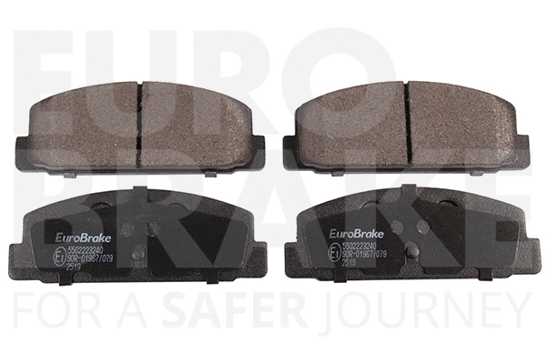 Kit de plaquettes de frein, frein à disque EUROBRAKE 5502223240