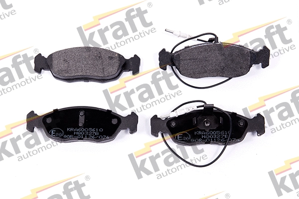 Kit de plaquettes de frein, frein à disque KRAFT AUTOMOTIVE 6005610