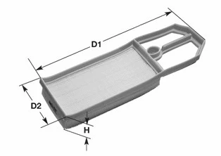 Filtre à air CLEAN FILTERS MA1065