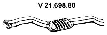 Silencieux avant VEGAZ GmbH BS-319