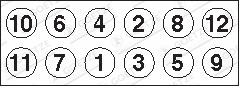 Jeu de boulons de culasse de cylindre GOETZE 22-39003B