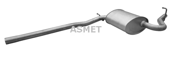 Silencieux central ASMET 06.012