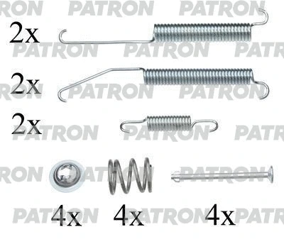 Kit d'accessoires, mâchoire de frein PATRON PSRK0150