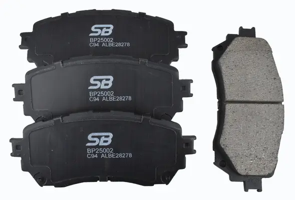 Kit de plaquettes de frein, frein à disque SB BP25002