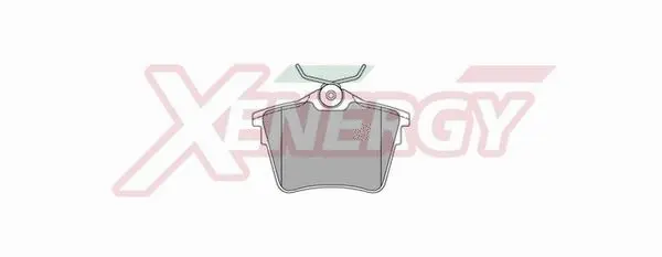 Kit de plaquettes de frein, frein à disque AP XENERGY X40936