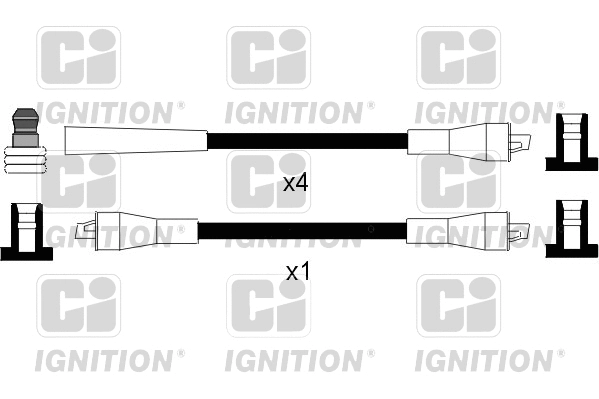 Kit de câbles d'allumage QUINTON HAZELL XC564